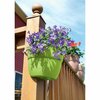 Bloomers Post Planter, Permanent and Temp. Installation Options, Garden in Untraditional Spaces, Sage Green 2469-1